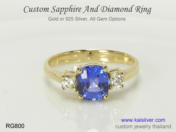 sapphire gemstone rings 