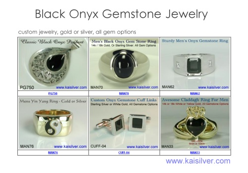 black onyx jewelry
