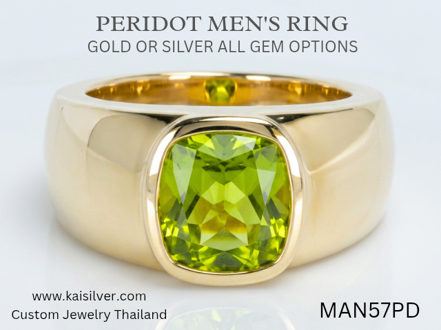 peridot birthstone ring