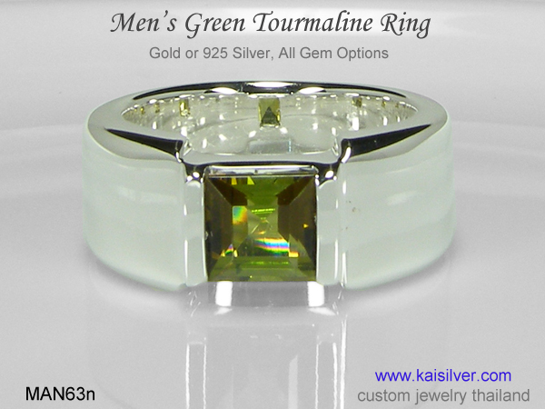 custom ring for men silver or gold